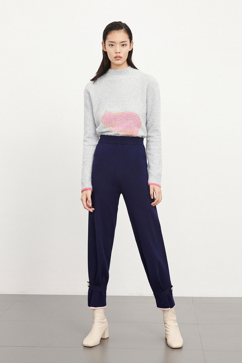 Lily - Pantalon - Bleu Marine