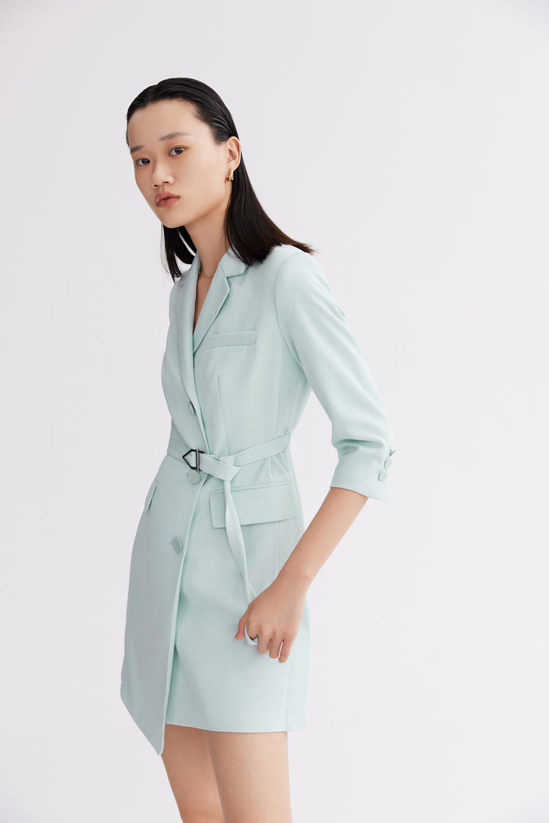 Lily - Robe - Vert Glace