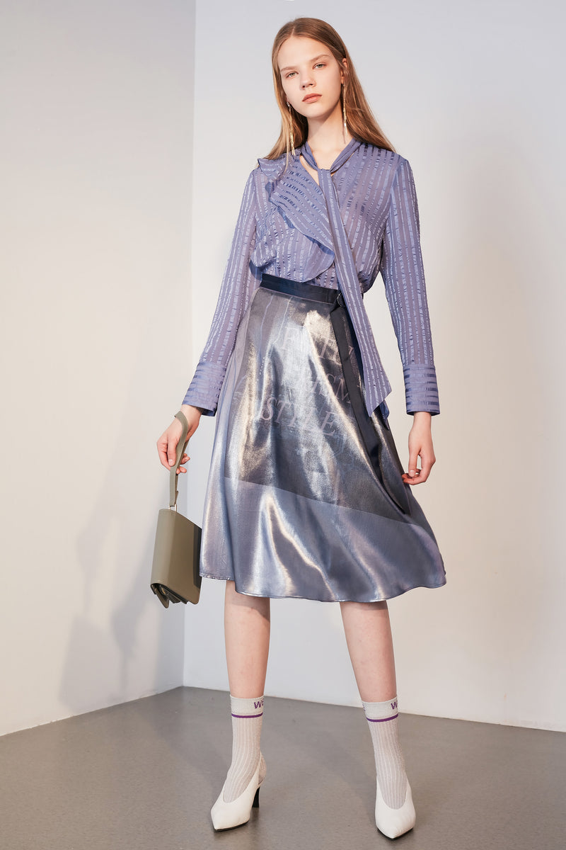 Lily - Jupe - Argent Clair