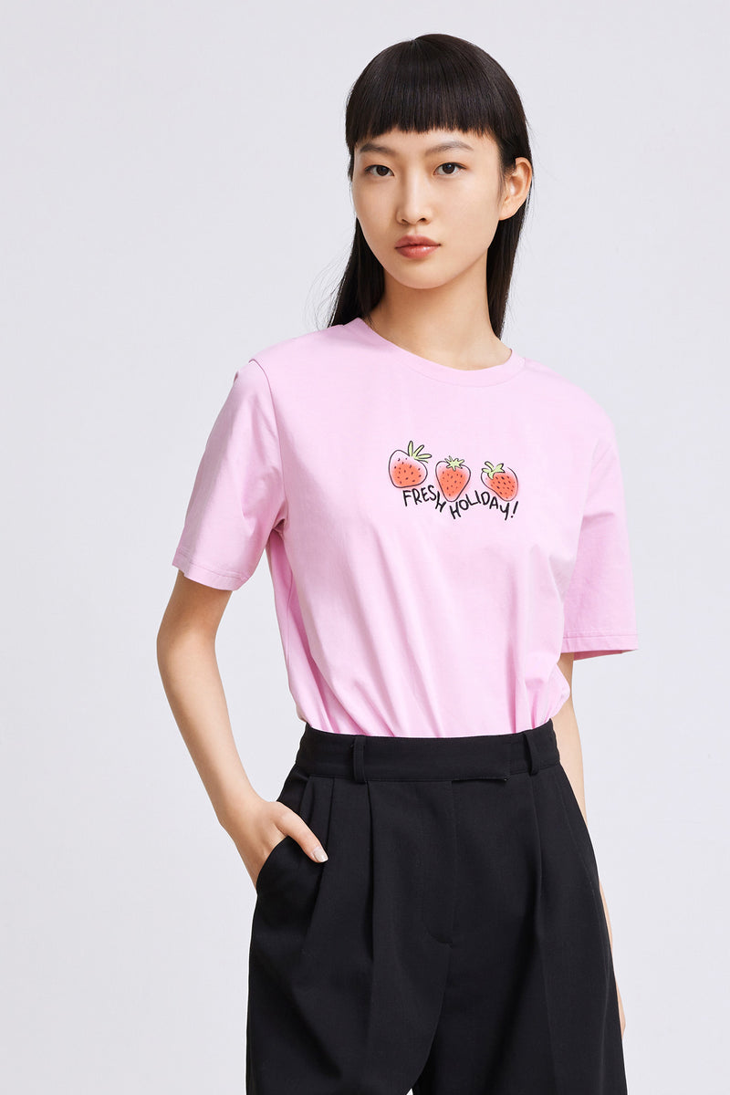 T-Shirt Lily - Rose