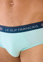 Slip Intrépide En Coton - Vert D'Eau