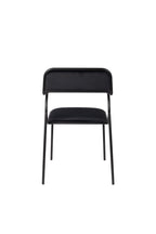 Alba - Dining Room Armchair - Fabric - Black/Black