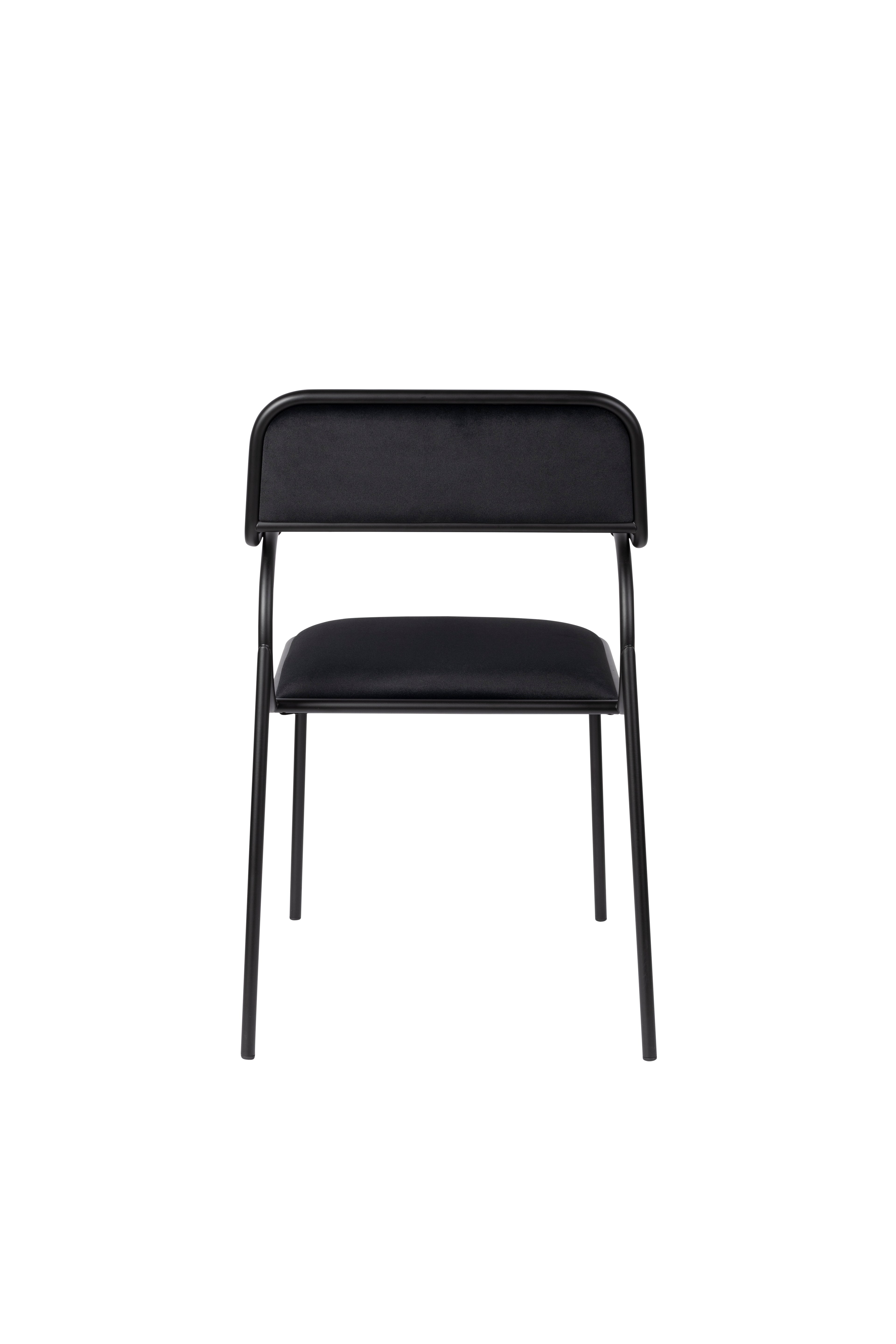 Alba - Dining Room Armchair - Fabric - Black/Black