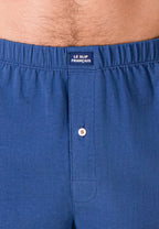 Caleçon Fredo En Jersey De Coton - Bleu Acier