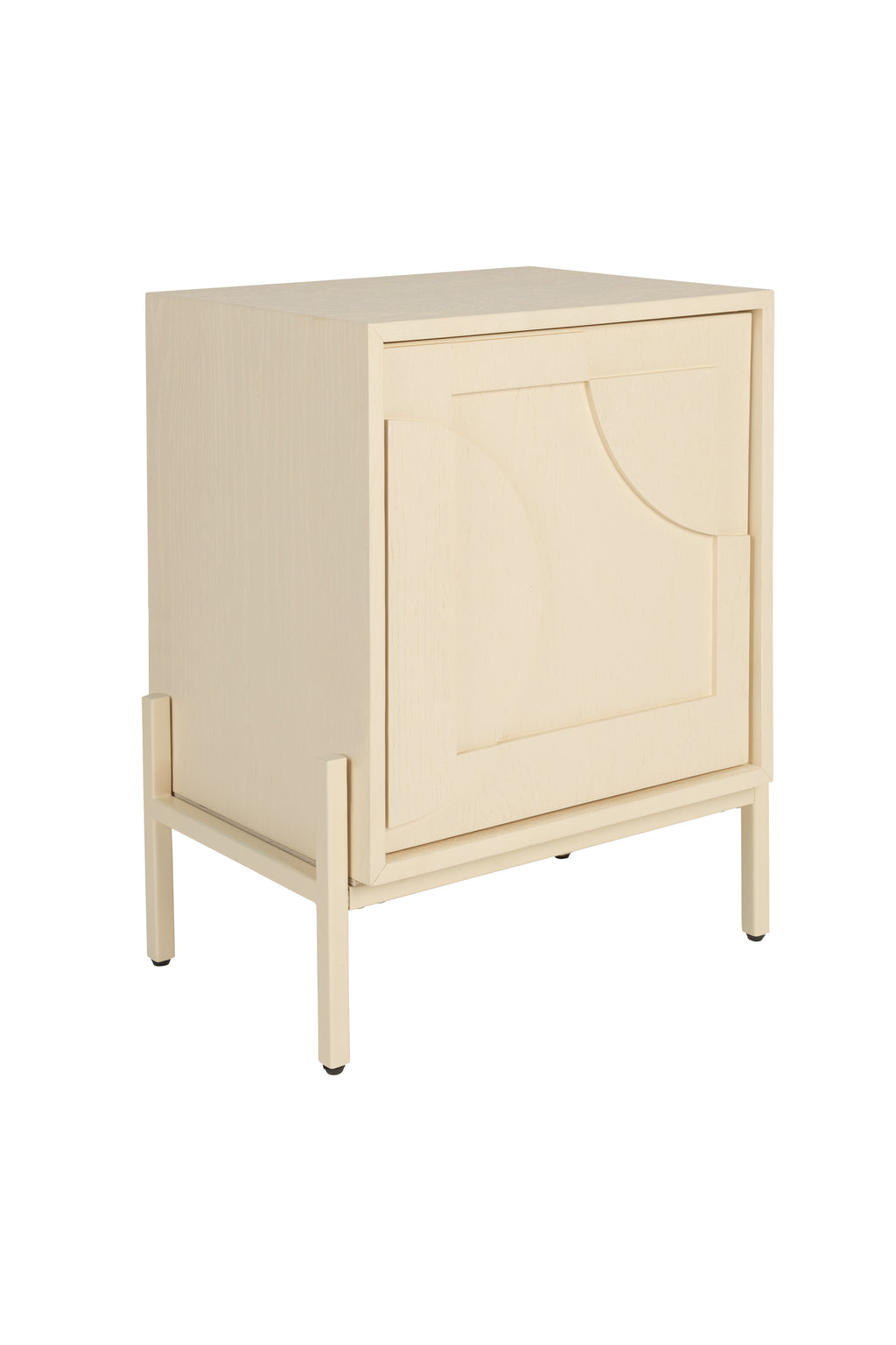 Faces - Side Table - Solid Oak - Beige