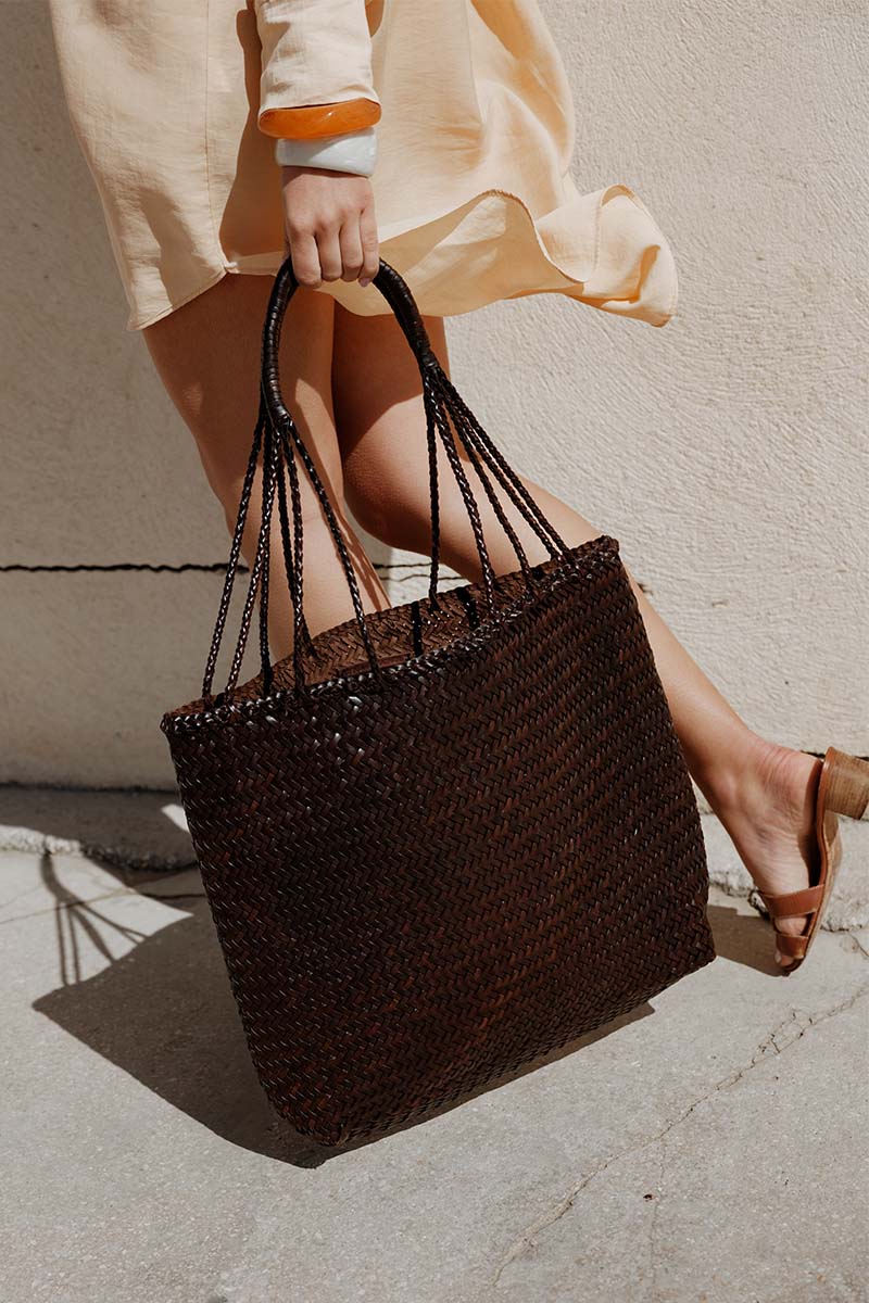 Borsa shopping Frida XXL - Marrone