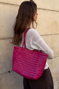 Borsa shopping Delhi Medium - Lampone