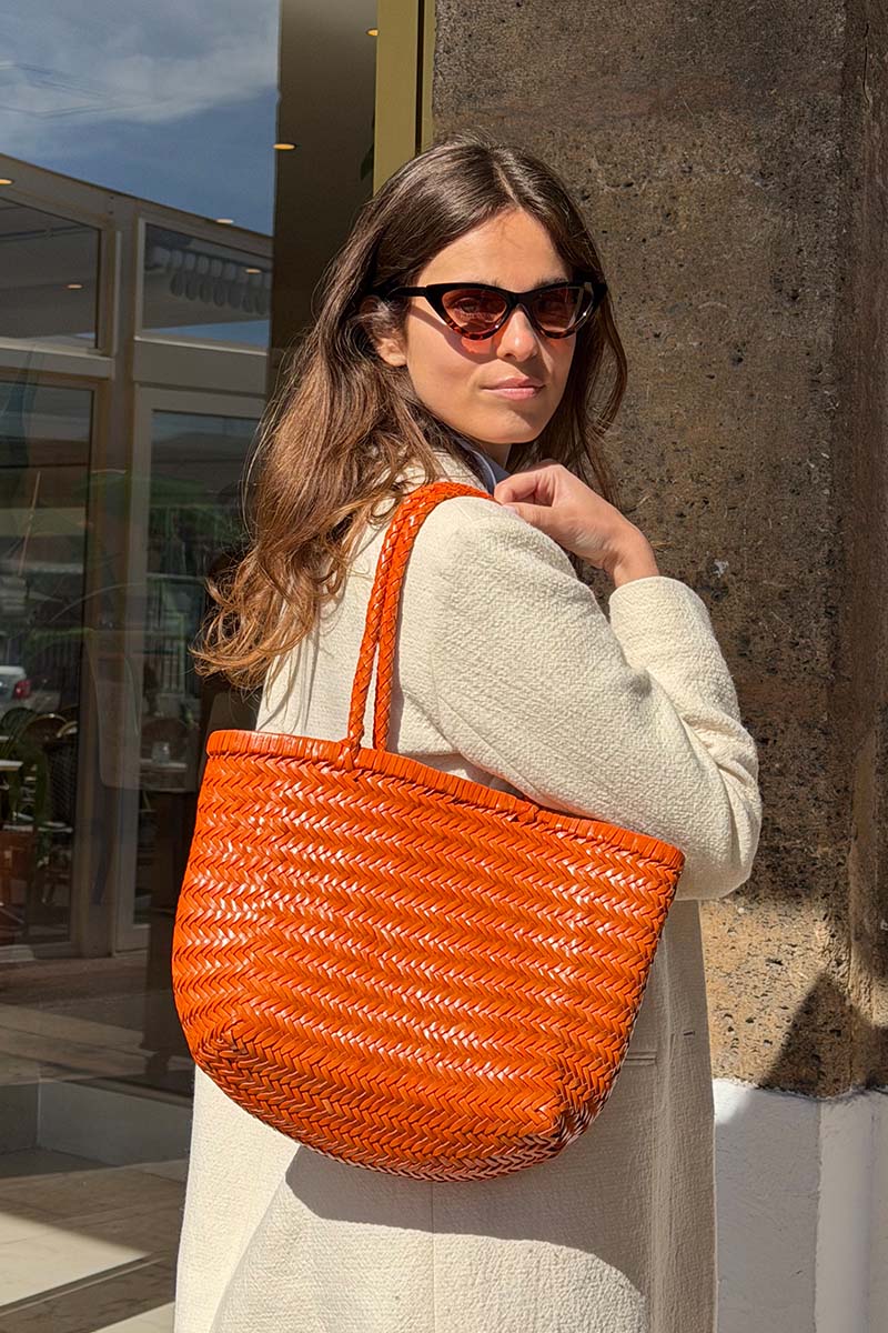 Borsa shopping Delhi Medium - Arancione