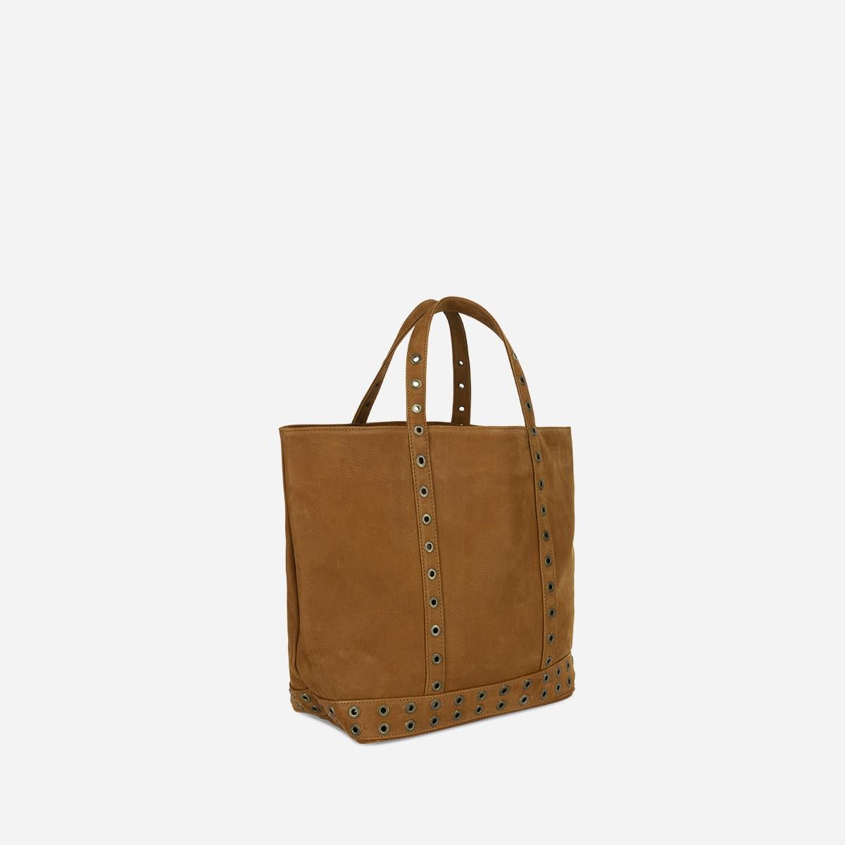 Cabas M In Nubuck - Cognac