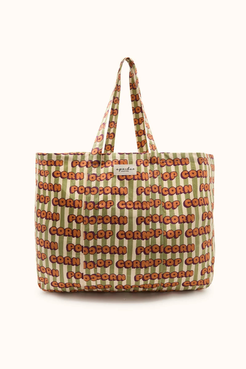 Cabas Sambi "Pop Corn" - Olive