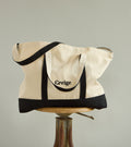 La bolsa de tela Greige