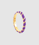 Cabirol - Bague Aimée Laiton Violet - Femme