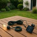 Enna Solar - Cable Exterior - Plástico - Negro