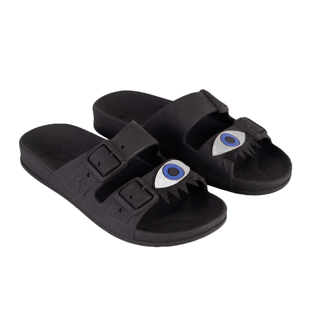 Sandales - Olhos - Black Silver