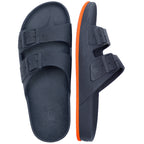 Sandales - Brasilia - Navy Orange Fluo