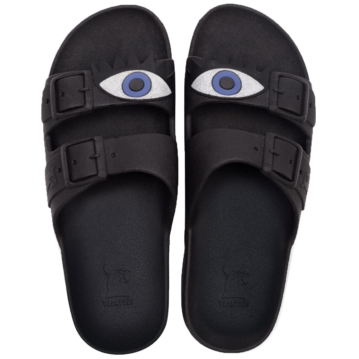 Sandales - Olhos - Black Silver