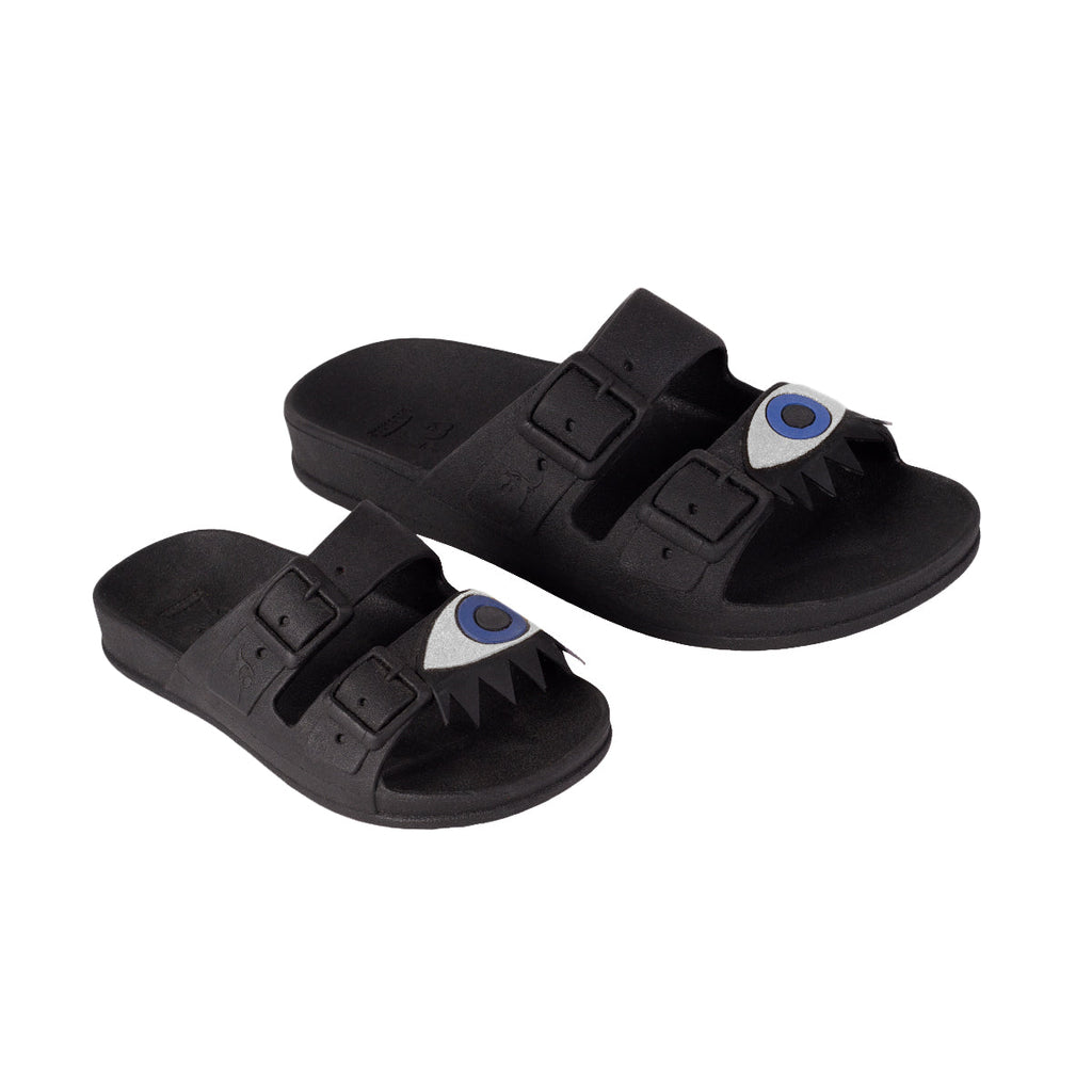 Sandales - Olhos - Black Silver