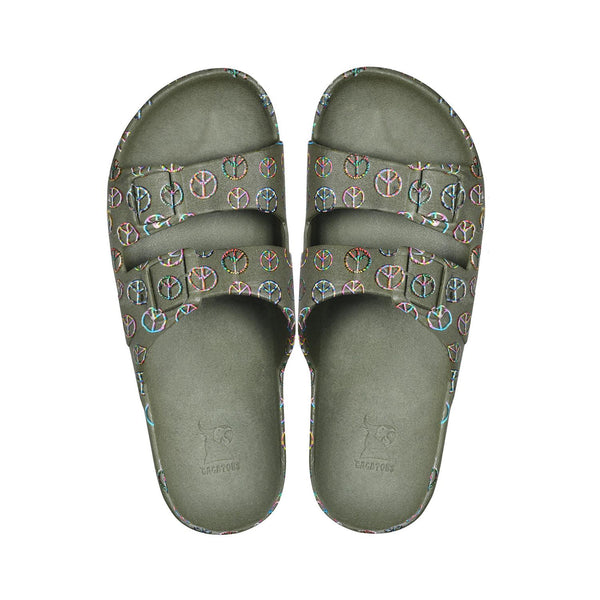Sandales - Paz E Amor - Dark Kaki