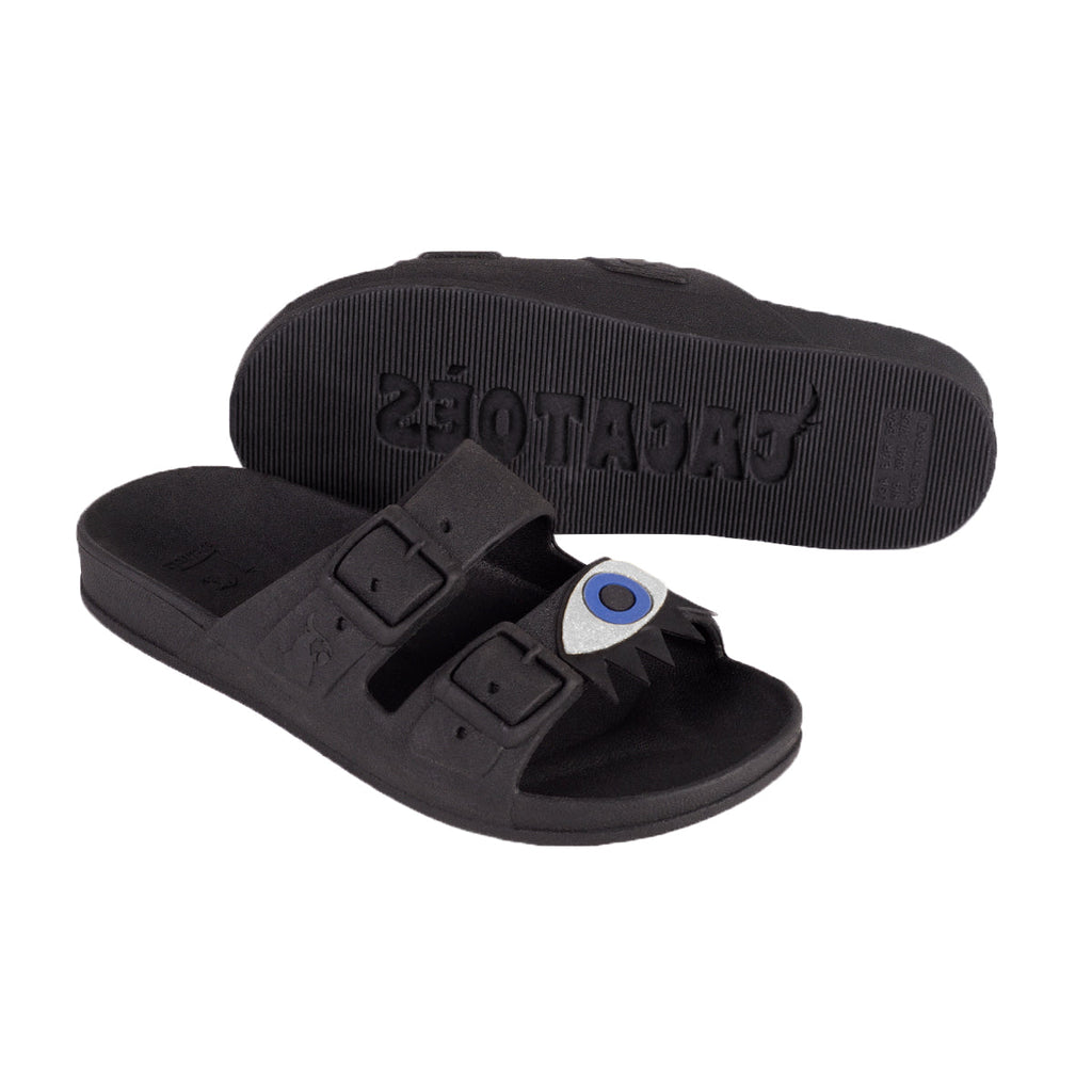 Sandales - Olhos - Black Silver