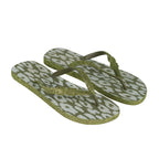 Tongs - Morango Leopardo - Dark Kaki