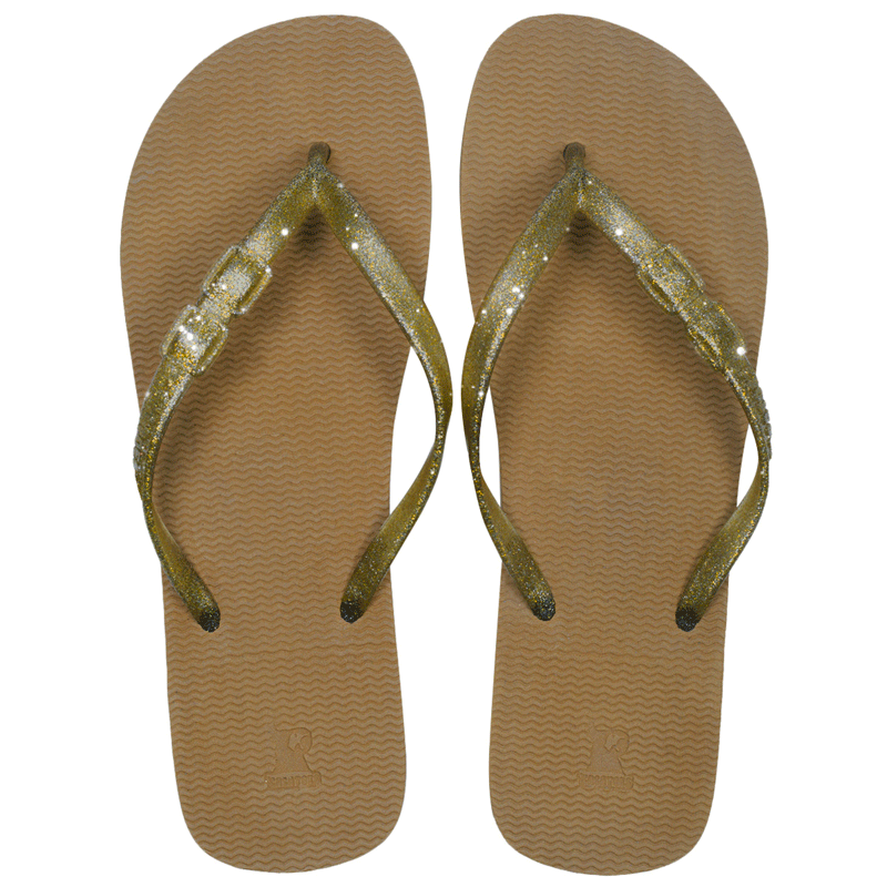 Tongs - Morango Jellya - Camel