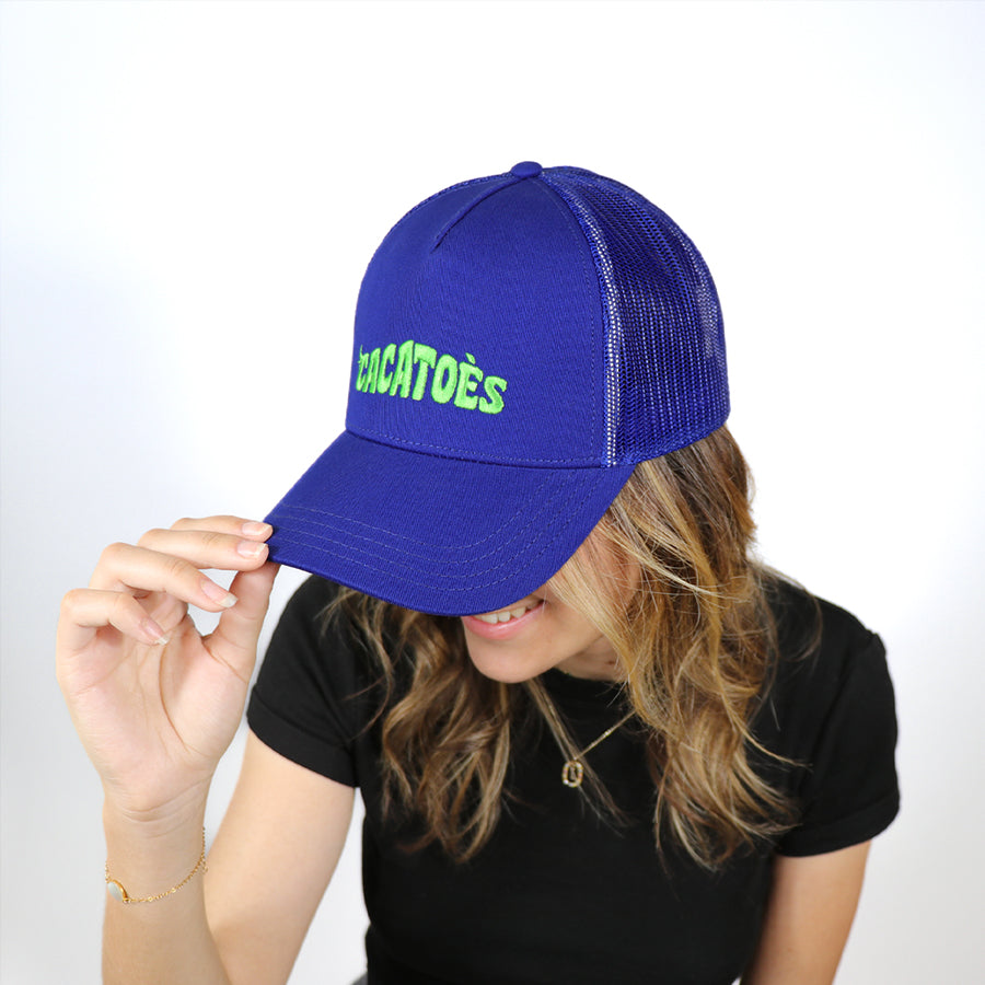 Casquette - Capoeira Brasilia - Royal Blue Green Fluo
