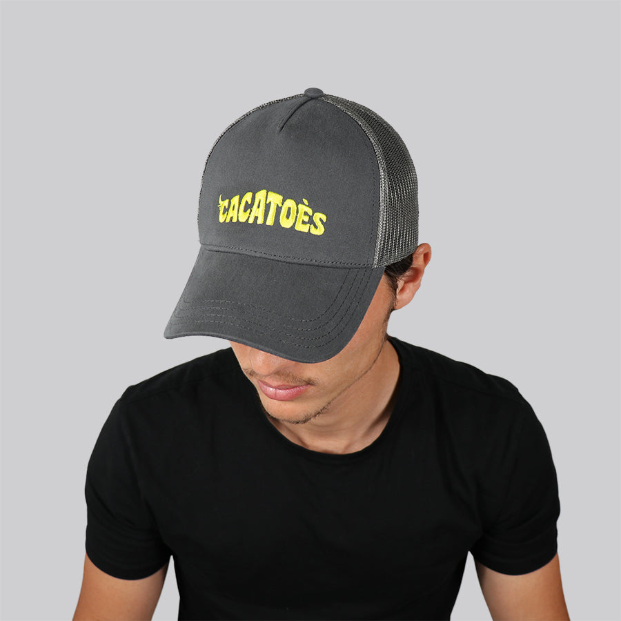 Casquette - Capoeira Brasilia - Carbone Yellow Fluo