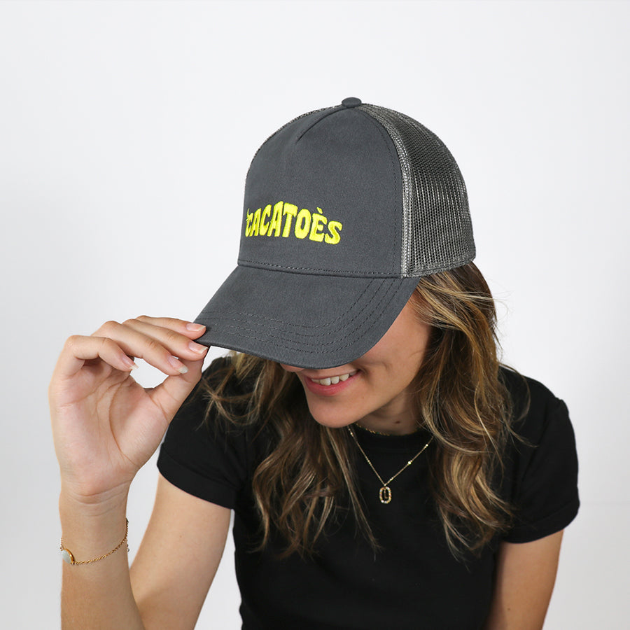 Casquette - Capoeira Brasilia - Carbone Yellow Fluo
