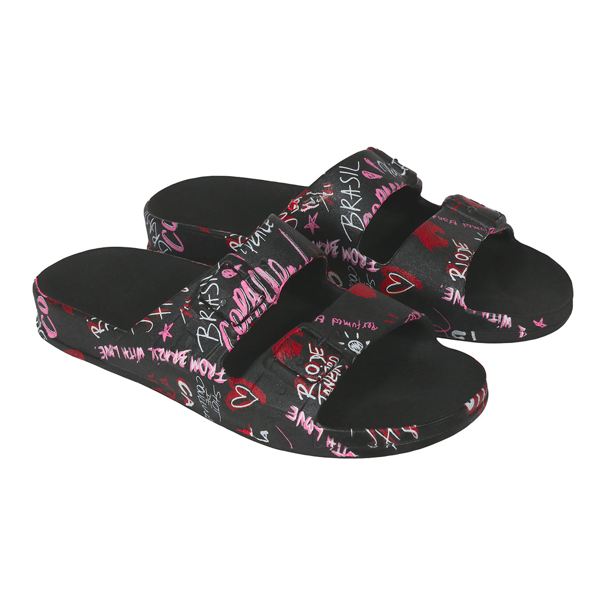 Sandales - Graffiti - Pink