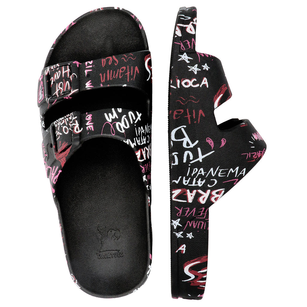 Sandales - Graffiti - Pink