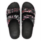 Sandales - Graffiti - Pink