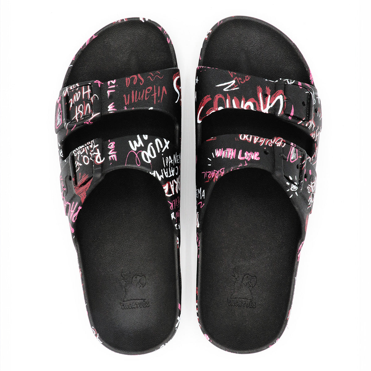 Sandales - Graffiti - Pink