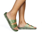 Sandales - Anjo Glitter - Kaki