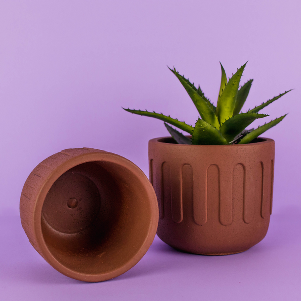 Terracotta flower pot cover - INSIDE Box - Shop - Advice