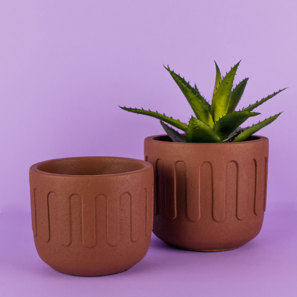 Terracotta flower pot cover - INSIDE Box - Shop - Advice