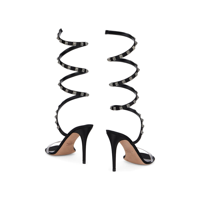 Sandales - Valentino Garavani Rockstud - Black