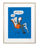 Image Republic - Affiche Soledad Couple «Je Cherche Un Motif D'Engueulade » - Mixte