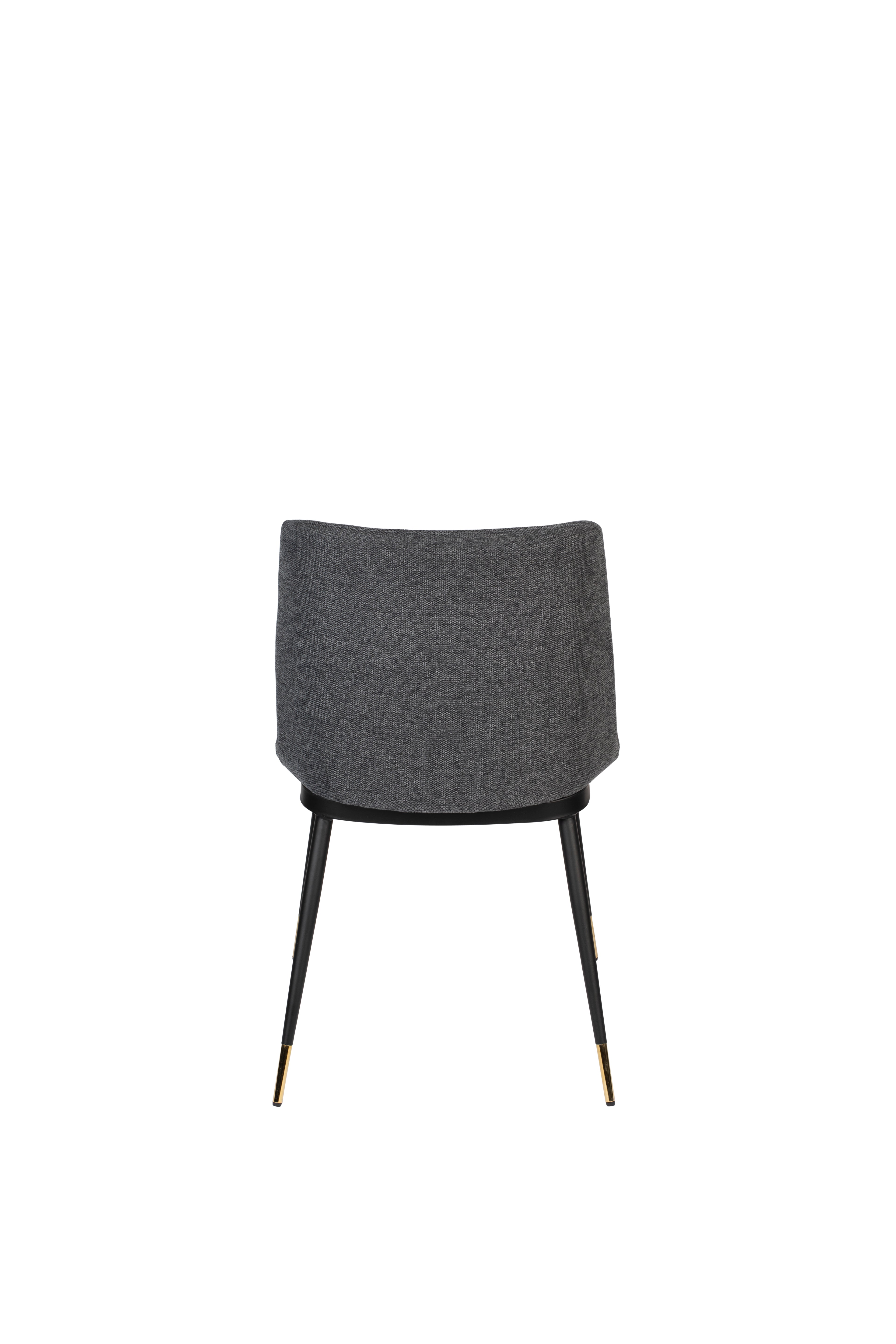 Lionel - Dining Room Chair - Fabric - Dark Gray