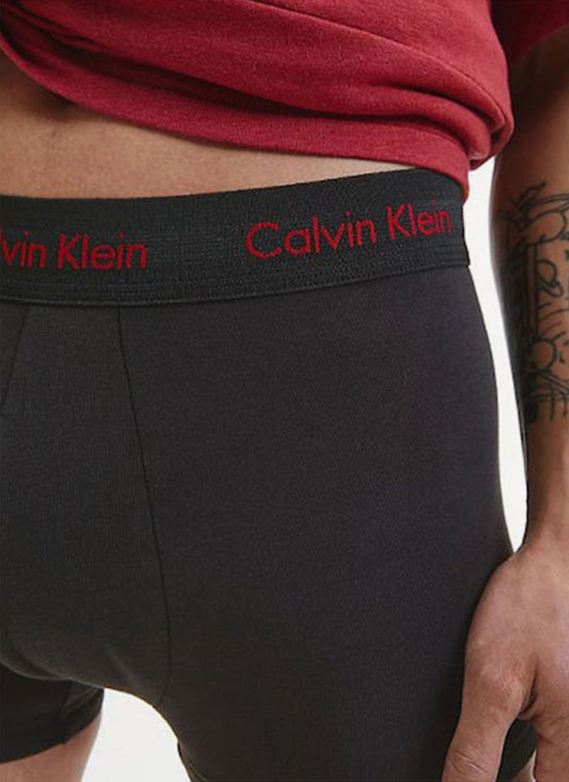 Calvin Klein - Lot De 3 Boxers Cotton Stretch - Black - Homme