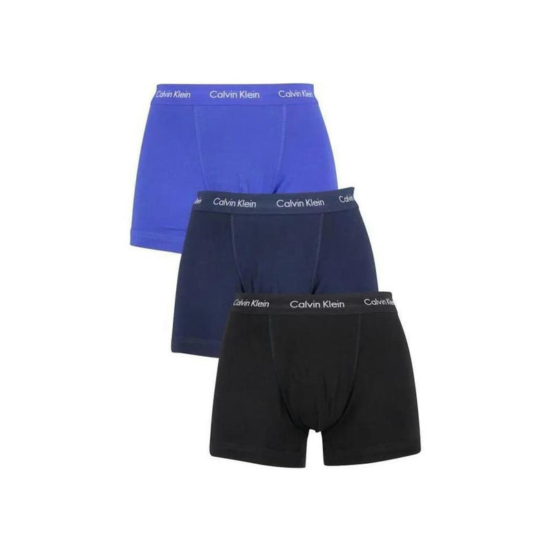 Boxers Calvin Klein Underwear Slips - Bleu / Noir / Bleu à l'ombre