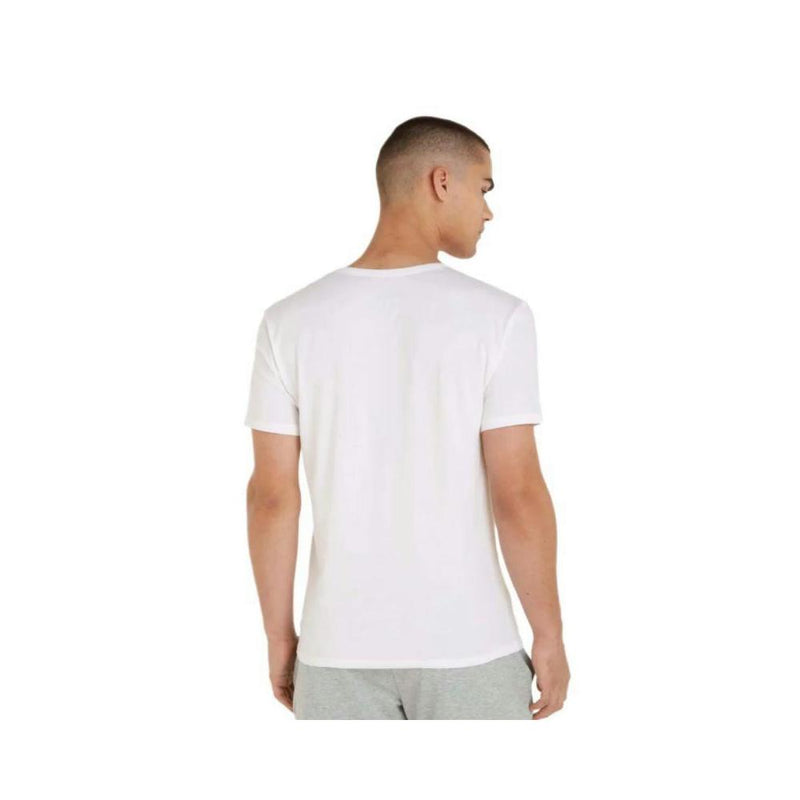 T Shirt Calvin Klein V Neck Slim Fit - Blanc
