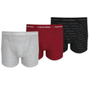 Boxers 3xBoxers - Gris/Rouge/Noir