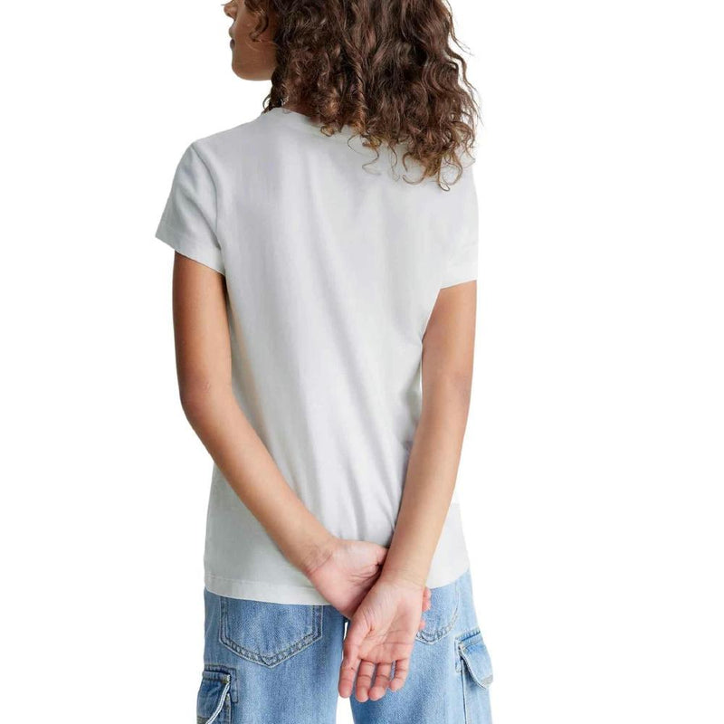 T Shirt Micro Monogram - Blanc