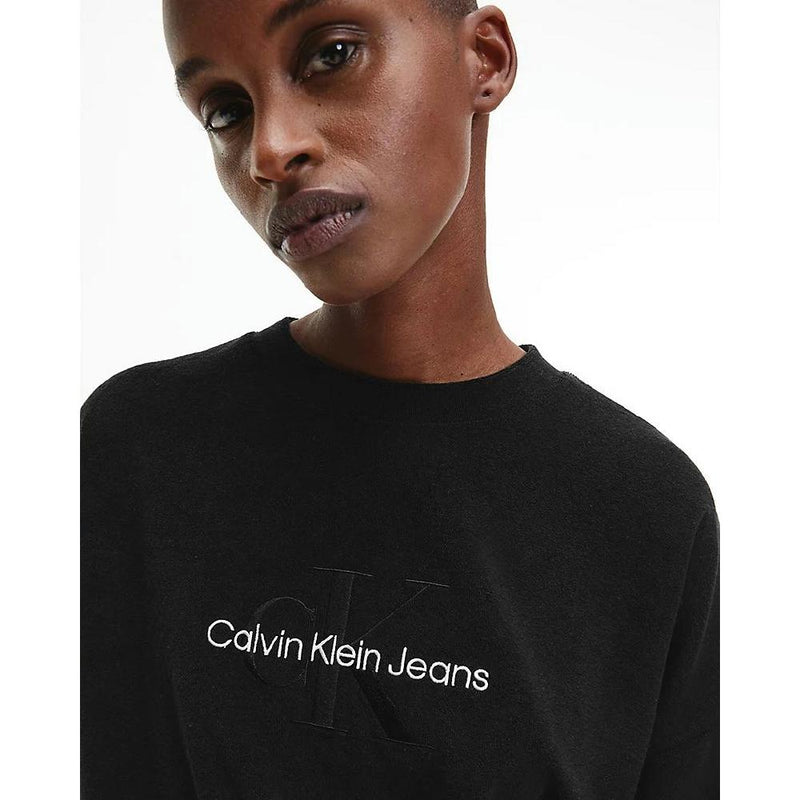 Sweatshirt Monogram Towelling - Noir