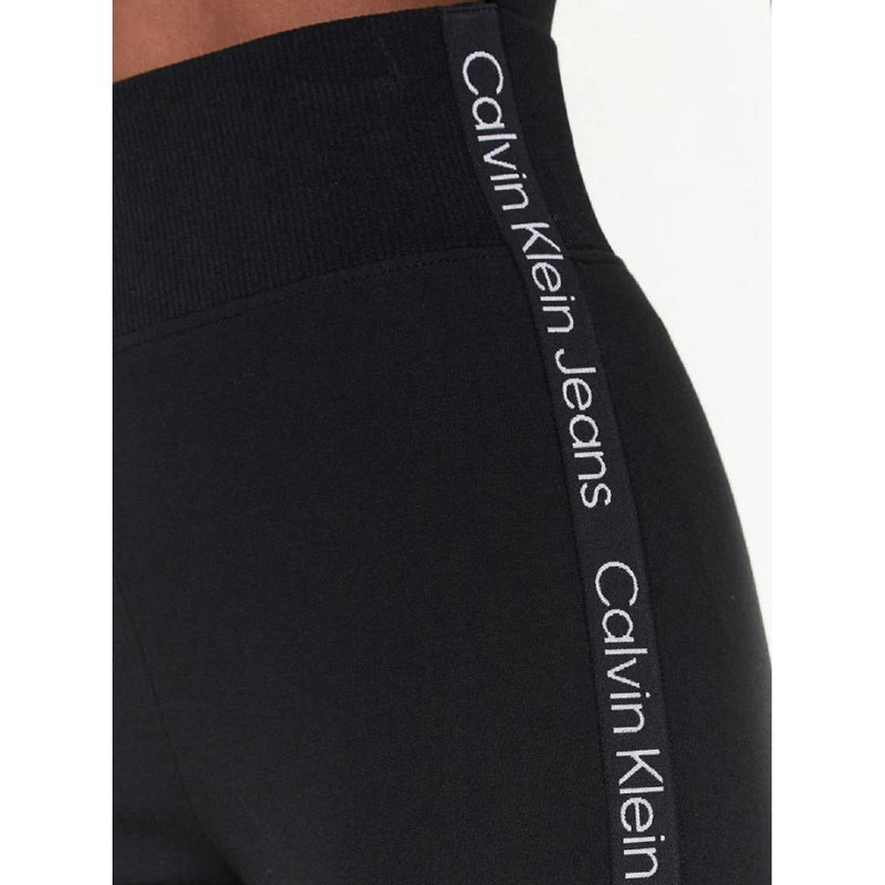 Short Calvin Klein Jeans Logo Tape Milano - Noir