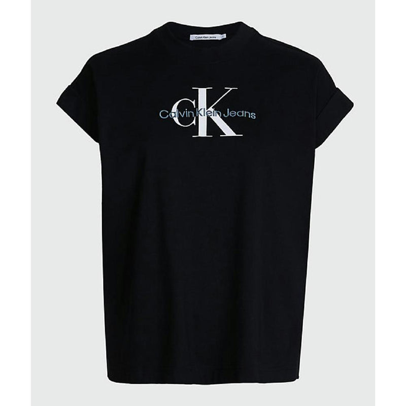 T Shirt Relaxed Monogram T-Shirt - Noir