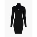 Robe Badge Roll Neck Swea - Noir
