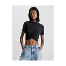 T Shirt Calvin Klein Jeans T-shirt Torsade - Noir