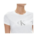 T Shirt Sequin - Blanc