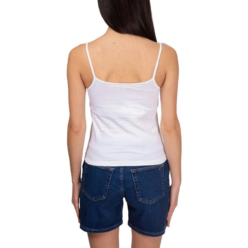 Débardeur MONOLOGO STRAPPY TAN - Blanc